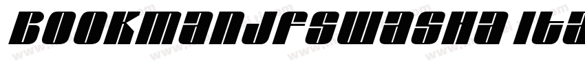 BookmanJFSwashA Italic字体转换